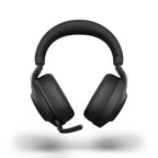 Jabra Evolve2 85 MS Stereo USB Bluetooth Headset with Active Noise Cancelling – Black - angled