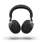 Jabra Evolve2 85 MS Stereo USB Bluetooth Headset with Active Noise Cancelling – Black - Backview