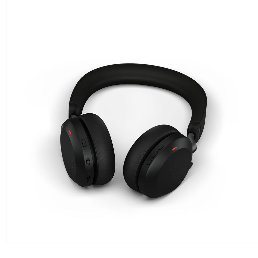 Jabra Evolve2 75 UC Stereo USB Headset Black Laying