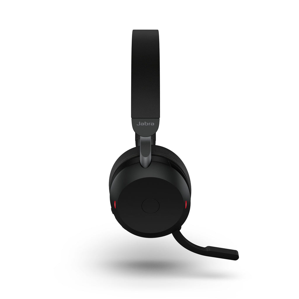 Jabra Evolve2 75 UC Stereo USB Headset Black Side
